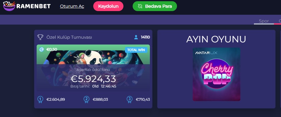 Ramenbet Mobil Giriş