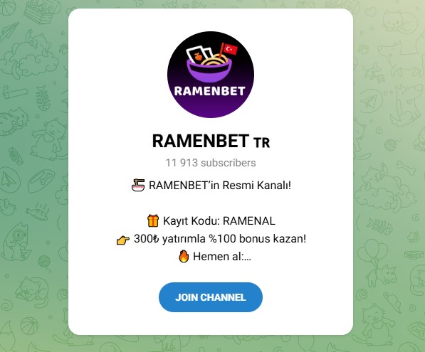 Ramenbet Telegram