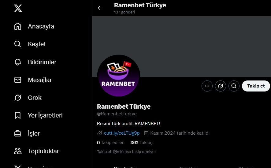 Ramenbet Twitter